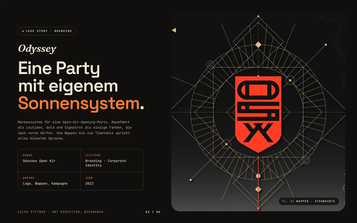 Case Study Odyssey, Slide 02: Intro