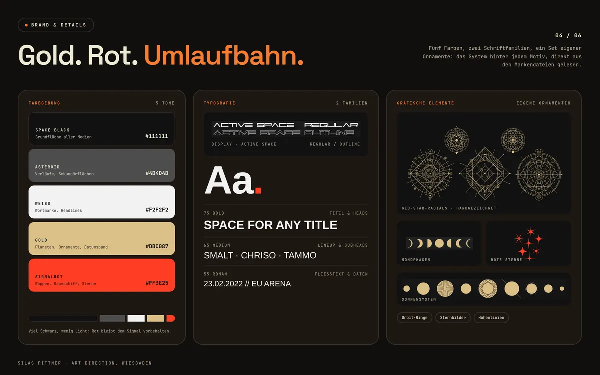 Odyssey: Gold. Rot. Umlaufbahn.