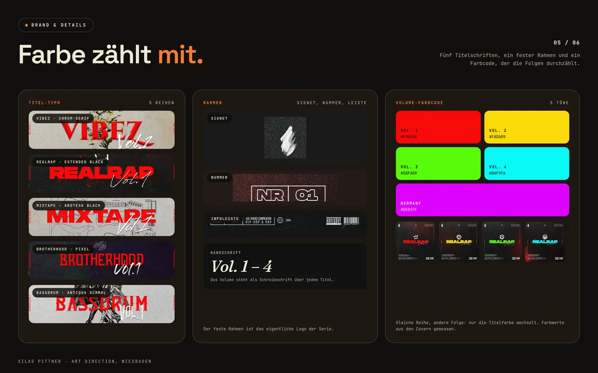 Spotify: Farbe zählt mit.